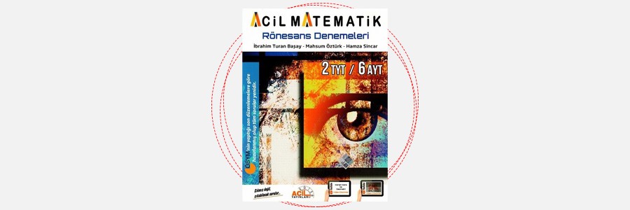 AYT Acil Matematik Rönesans Denemeleri Acil Yayınları 1