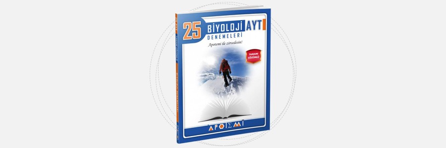AYT Biyoloji 25'li Denemeleri Apotemi Yayınları 3 AYT Biyoloji 25'li Denemeleri Apotemi Yayınları