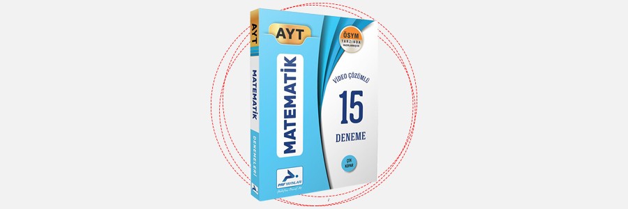 AYT Matematik 15 Deneme PRF Paraf Yayınları 9