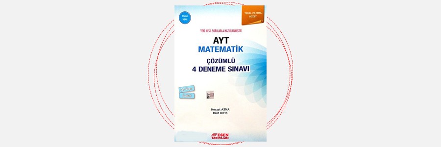 AYT Matematik 4 Deneme Sınavı Mavi Seri Esen Yayınları 15