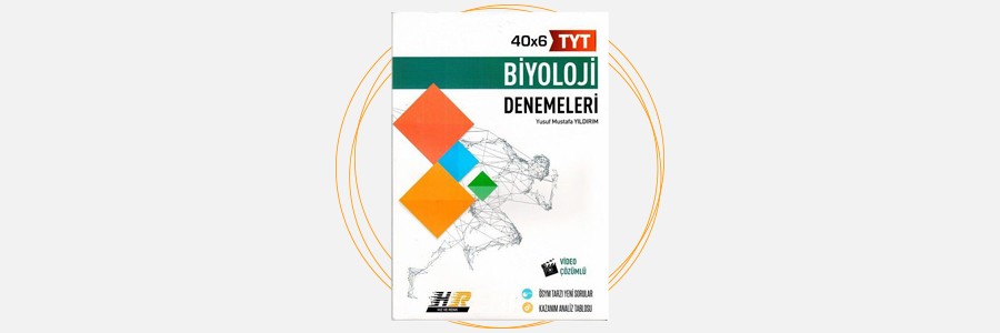 TYT Biyoloji 40x6 Denemeleri Hız ve Renk Yayınları 5 TYT Biyoloji 40x6 Denemeleri Hız ve Renk Yayınları 5