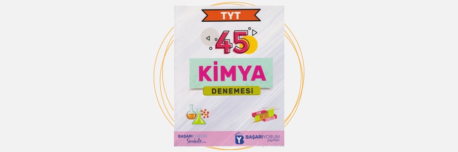 TYT Kimya 45 Denemesi Başarıyorum Yayınları 9