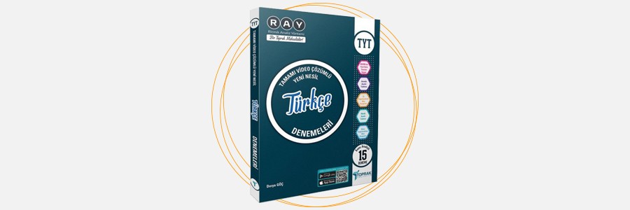 TYT Türkçe Ray 15'li Denemeleri Toprak Yayıncılık 6