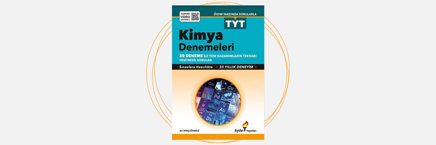 YKS TYT 30x7 Kimya Denemeleri Aydın Yayınları 1