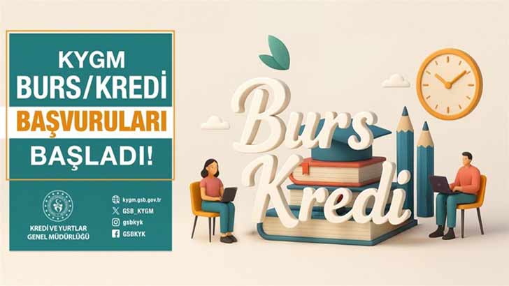 GSB KYK Burs Başvuruları 2025-2026